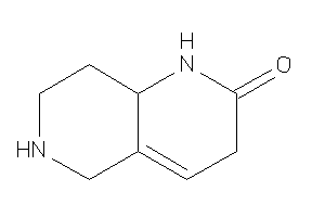 3,5,6,7,8,8a-hexahydro-1H-1,6-naphthyridin-2-one