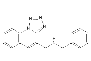 Benzyl(tetrazolo[1,5-a]quinolin-4-ylmethyl)amine