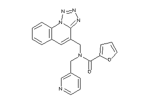 N-(3-pyridylmethyl)-N-(tetrazolo[1,5-a]quinolin-4-ylmethyl)-2-furamide