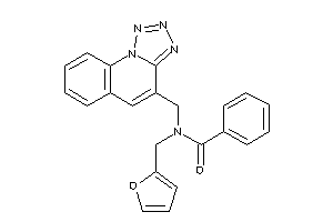 N-(2-furfuryl)-N-(tetrazolo[1,5-a]quinolin-4-ylmethyl)benzamide