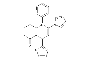 1-phenyl-2-pyrrol-1-yl-4-(2-thienyl)-4,6,7,8-tetrahydroquinolin-5-one