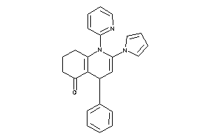 4-phenyl-1-(2-pyridyl)-2-pyrrol-1-yl-4,6,7,8-tetrahydroquinolin-5-one