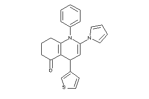 1-phenyl-2-pyrrol-1-yl-4-(3-thienyl)-4,6,7,8-tetrahydroquinolin-5-one