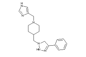 1-(1H-imidazol-4-ylmethyl)-4-[(5-phenyl-2,4-dihydrotriazol-3-yl)methyl]piperidine