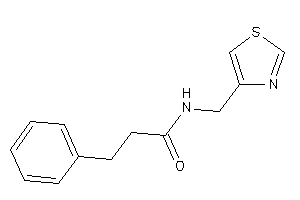 3-phenyl-N-(thiazol-4-ylmethyl)propionamide