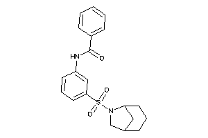 N-[3-(6-azabicyclo[3.2.1]octan-6-ylsulfonyl)phenyl]benzamide