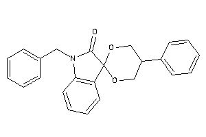 1'-benzyl-5-phenyl-spiro[1,3-dioxane-2,3'-indoline]-2'-one