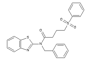 N-(1,3-benzothiazol-2-yl)-N-benzyl-4-besyl-butyramide