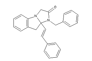 Image of 3-benzyl-3a-styryl-1,4-dihydroimidazo[1,2-a]indol-2-one