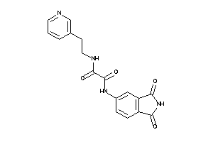 N'-(1,3-diketoisoindolin-5-yl)-N-[2-(3-pyridyl)ethyl]oxamide