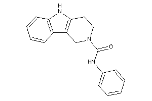 N-phenyl-1,3,4,5-tetrahydropyrido[4,3-b]indole-2-carboxamide