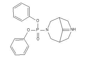 Image of 7-diphenoxyphosphoryl-3,7-diazabicyclo[3.3.1]nonan-9-one