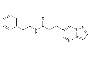 N-phenethyl-3-pyrazolo[1,5-a]pyrimidin-6-yl-propionamide