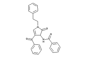 N-(4-benzoyl-2-keto-1-phenethyl-2-pyrrolin-3-yl)benzamide