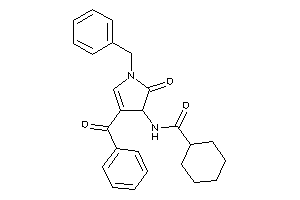 N-(4-benzoyl-1-benzyl-2-keto-2-pyrrolin-3-yl)cyclohexanecarboxamide