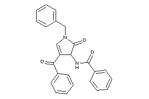 N-(4-benzoyl-1-benzyl-2-keto-2-pyrrolin-3-yl)benzamide