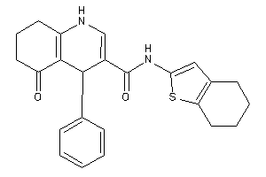 5-keto-4-phenyl-N-(4,5,6,7-tetrahydrobenzothiophen-2-yl)-4,6,7,8-tetrahydro-1H-quinoline-3-carboxamide