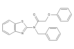 N-(1,3-benzothiazol-2-yl)-N-benzyl-2-phenoxy-acetamide