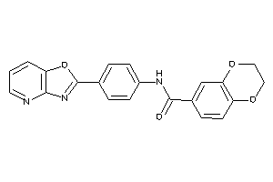 N-(4-oxazolo[4,5-b]pyridin-2-ylphenyl)-2,3-dihydro-1,4-benzodioxine-6-carboxamide