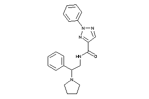 2-phenyl-N-(2-phenyl-2-pyrrolidino-ethyl)triazole-4-carboxamide