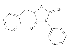 5-benzyl-2-methylene-3-phenyl-thiazolidin-4-one