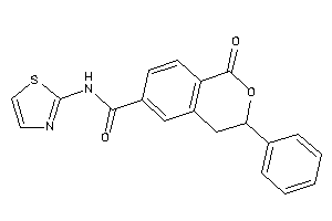 1-keto-3-phenyl-N-thiazol-2-yl-isochroman-6-carboxamide