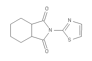2-thiazol-2-yl-3a,4,5,6,7,7a-hexahydroisoindole-1,3-quinone