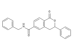 N-benzyl-1-keto-3-phenyl-isochroman-6-carboxamide