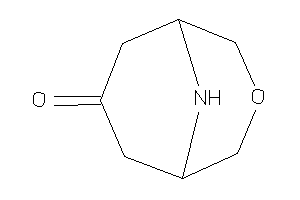 3-oxa-9-azabicyclo[3.3.1]nonan-7-one