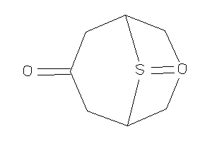 9-keto-9$l^{4}-thiabicyclo[3.3.1]nonan-7-one