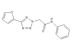 2-[5-(2-furyl)tetrazol-2-yl]-N-phenyl-acetamide