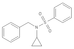 N-benzyl-N-cyclopropyl-benzenesulfonamide