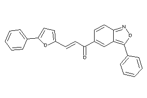 1-(3-phenylanthranil-5-yl)-3-(5-phenyl-2-furyl)prop-2-en-1-one