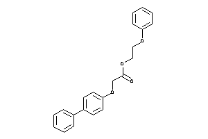 2-(4-phenylphenoxy)acetic Acid 2-phenoxyethyl Ester