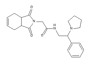 2-(1,3-diketo-3a,4,7,7a-tetrahydroisoindol-2-yl)-N-(2-phenyl-2-pyrrolidino-ethyl)acetamide