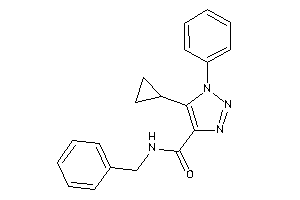 Image of N-benzyl-5-cyclopropyl-1-phenyl-triazole-4-carboxamide