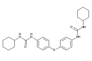 1-cyclohexyl-3-[4-[4-(cyclohexylcarbamoylamino)phenoxy]phenyl]urea