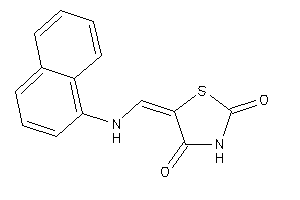 Image of 5-[(1-naphthylamino)methylene]thiazolidine-2,4-quinone
