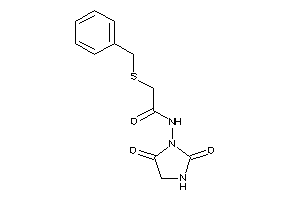 2-(benzylthio)-N-(2,5-diketoimidazolidin-1-yl)acetamide