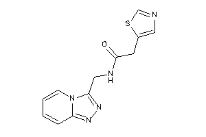 2-thiazol-5-yl-N-([1,2,4]triazolo[4,3-a]pyridin-3-ylmethyl)acetamide