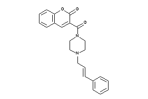 3-(4-cinnamylpiperazine-1-carbonyl)coumarin