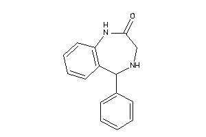 Image of 5-phenyl-1,3,4,5-tetrahydro-1,4-benzodiazepin-2-one
