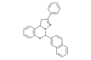 5-(2-naphthyl)-2-phenyl-5,10b-dihydro-1H-pyrazolo[1,5-c][1,3]benzoxazine