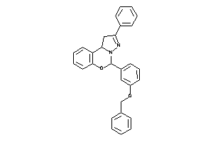 5-(3-benzoxyphenyl)-2-phenyl-5,10b-dihydro-1H-pyrazolo[1,5-c][1,3]benzoxazine