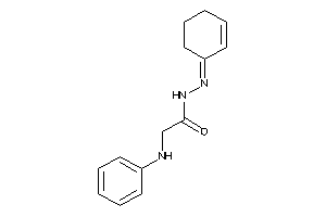 2-anilino-N-(cyclohex-2-en-1-ylideneamino)acetamide