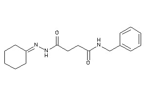 Image of N-benzyl-N'-(cyclohexylideneamino)succinamide