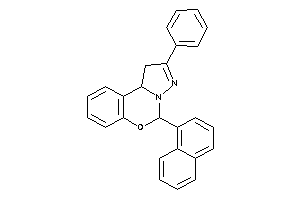 5-(1-naphthyl)-2-phenyl-5,10b-dihydro-1H-pyrazolo[1,5-c][1,3]benzoxazine