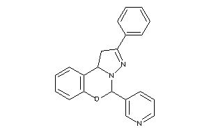 2-phenyl-5-(3-pyridyl)-5,10b-dihydro-1H-pyrazolo[1,5-c][1,3]benzoxazine