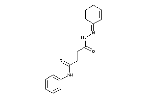 Image of N-(cyclohex-2-en-1-ylideneamino)-N'-phenyl-succinamide