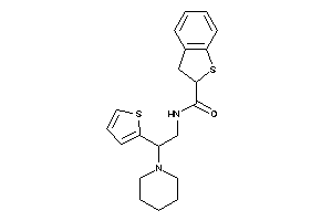 N-[2-piperidino-2-(2-thienyl)ethyl]-2,3-dihydrobenzothiophene-2-carboxamide